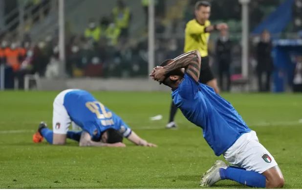 North Macedonia stun Italy in World Cup play-off