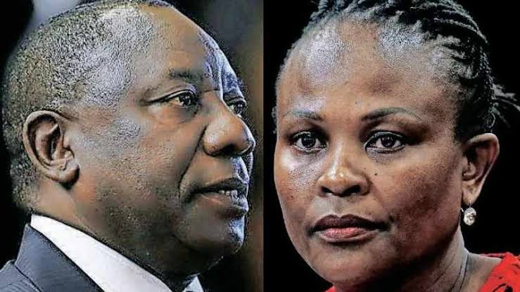 Mkhwebane’s questions that rattled embattled Ramaphosa and forced him to take “reckless” action