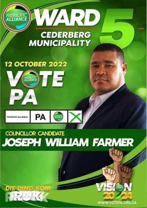 DA and two other parties gang up against Patriotic Alliance in Cederberg by-election 