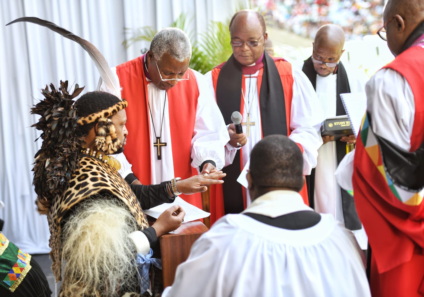 Buthelezi explains Anglican ritual performed on King Misuzulu, and why he was excluded from post-coronation gala dinner